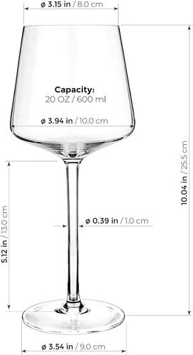 Miniatura 7 de Copas de vino de cristal - 12002