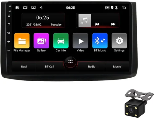 Estéreo de doble DIN para automóvil con pantalla táctil de 9 pulgadas, reproductor de video multimedia para Chevrolet Lova Captiva Gentra Aveo Epica