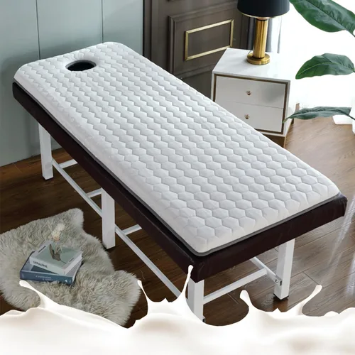 Miniatura 13 de Cubierta de espuma viscoelástica para mesa de masaje con orificio para respirar, cuadrada, redonda, trapezoidal, para cama de spa, almohadilla 2.4 in