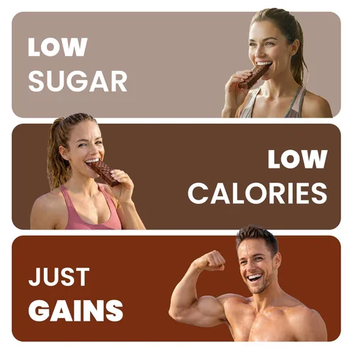 Miniatura 5 de ProtiWise Barras de proteína de nuez de caramelo, 0.55 onzas de proteína, alta fibra, bajas en azúcar, bajas en carbohidratos, sin gluten, aptas