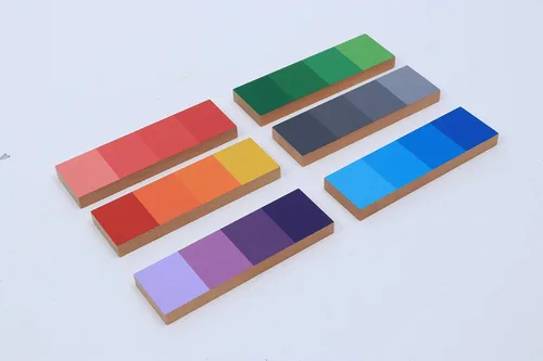 Miniatura 2 de Adena Montessori Color Semejanza Clasificación Tarea Tabletas de Color Sensorial Herramientas Educativas Juguetes de Aprendizaje Temprano
