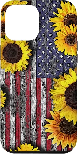 Miniatura 26 de American Flag with Sunflowers Case for iPhone 17