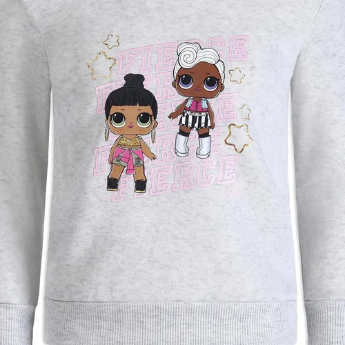 Miniatura 4 de LOL Surprise Dolls Girls Hoodie and Legging Pant Set for Little Kids PinkGrey