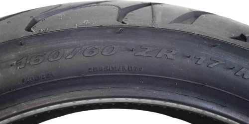 Miniatura 6 de Pirelli Angel ST 120/70ZR17 (58W) Neumáticos delanteros y 160/60ZR17 (69W) traseros para motocicleta – Neumático deportivo de alto rendimiento