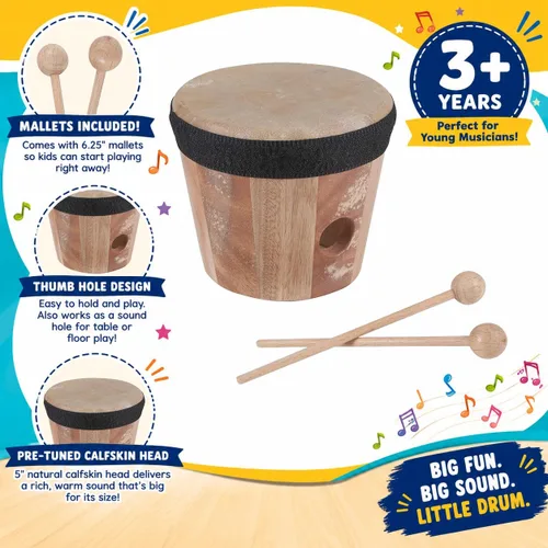 Miniatura 2 de Westco Juguete de instrumentos musicales de tambor para niños