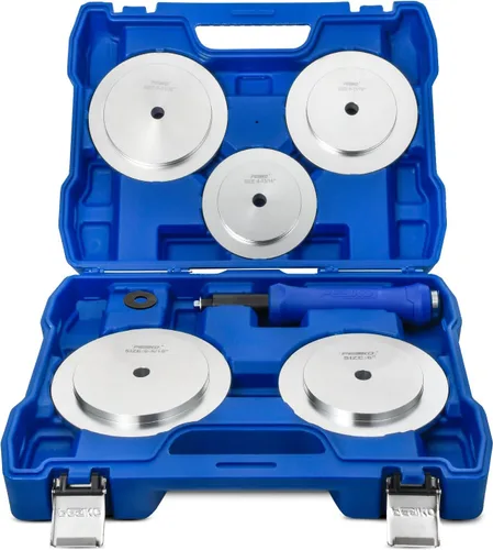 Kit de controlador de carreras y sellos de rodamientos, 6 piezas, herramienta universal de instalación de rodamientos de rueda para rodamientos de