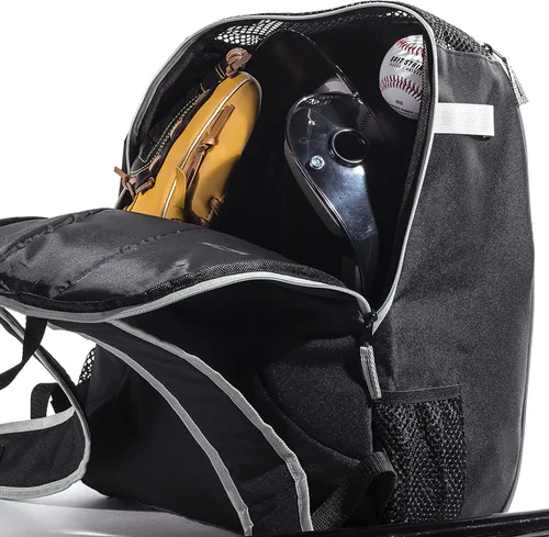 Miniatura 7 de Franklin Sports Bolsa Batpack de Béisbol MLB para Niños - Mochila de Béisbol Juvenil, Softbol + Teeball - Bolsa de Equipo Deportivo para Niños +