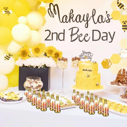 Miniatura 8 de Ciieeo Caja de dulces de boda, 20 unidades de plástico transparente para golosinas de 4.52 x 1.57 x 1.57 pulgadas, cajas de regalo de fiesta