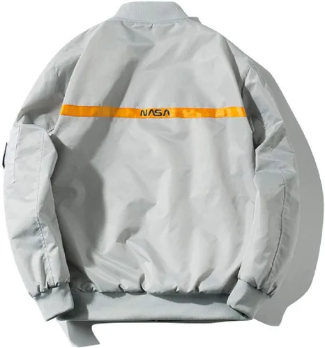 Miniatura 2 de CORIRESHA Chaquetas bomber ajustadas para hombre Apollo NASA