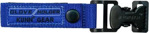 KUNN Clips para guantes para trabajo, correa portaguantes de cinturón de seguridad para construcción, bomberos, paquete de 1/paquete de 2 Azul - 1