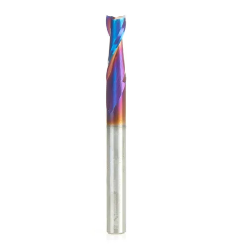 Miniatura 12 de Amana Tool Spektra Extreme Tool Life - Broca de carburo sólido con recubrimiento en espiral, 46125-K, 1/8 de diámetro x 13/16 CH x vástago de 1/4