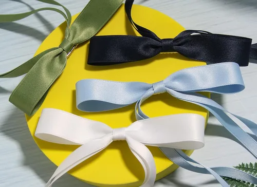 Miniatura 7 de LFOUVRE 4 pinzas para el cabello para mujer, lazo con borla y cola larga, clip para niña, accesorios sólidos, pasadores y lazo de garra