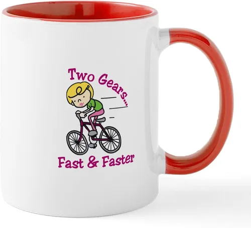 Miniatura 28 de CafePress Bicycle Bike Riding 11 Oz Ceramic Mug 11 oz (325 ml) Ceramic Coffee Mug