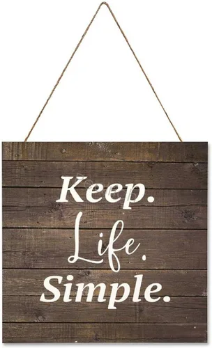 Miniatura 7 de PEALRICH Letrero colgante de madera con cita motivacional "Life Begins At The End Of Your Comfort Zone", placa artística para decoración de pared
