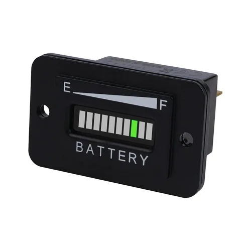 Indicador de combustible de batería Runleader RL-BI003 12-24V 36V 48V 72V para equipos alimentados por CC como elevadores de horquilla, carritos de