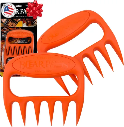 Miniatura 11 de Bear Paws Garras de Carne – Las Garras Desmenuzadoras de Carne Originales para Cerdo Desmenuzado, Fabricadas en EE.UU. – Levanta, Desmenuza, Tira