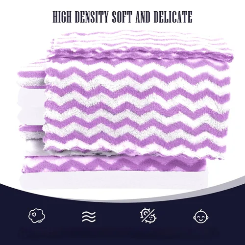 Miniatura 19 de Paquete de 8 paños para eructos súper suaves para bebé, paños para bebé, ultra absorbentes, grandes, para recién nacidos, para niños y niñas, trapos