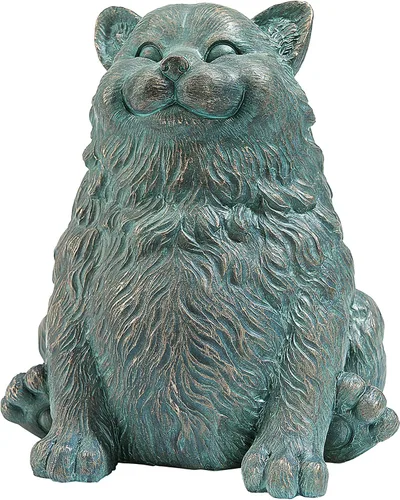 Miniatura 5 de Design Toscano Estatua de gato juguetón en la espalda