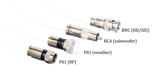 Miniatura 7 de THE CIMPLE CO Cable coaxial de cobre sólido de 1 pie - RG6 coaxial para televisores, antenas, Internet, CATV, audio/video, RVs - Cable coaxial