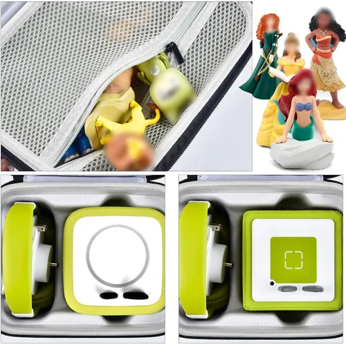Miniatura 4 de Carrying Case for Toniebox Starter Set 1，2 and Tonies Figurines with EVA Protective Material to Hold Headphones, Charging Station & Accessories for