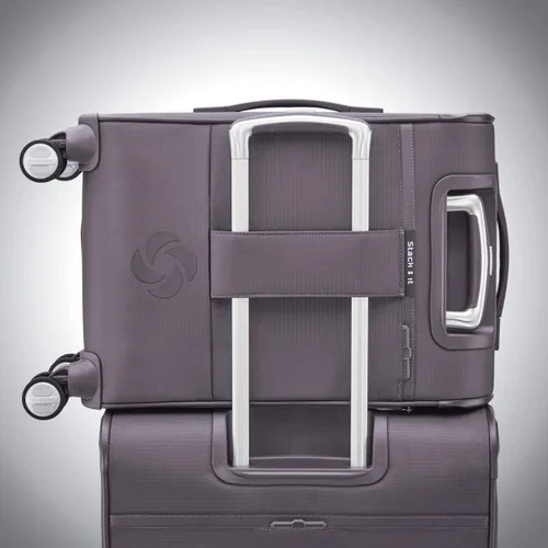 Miniatura 3 de Samsonite Solyte DLX Softside - Equipaje extensible con ruedas giratorias, Gris mineral), 123567-1560