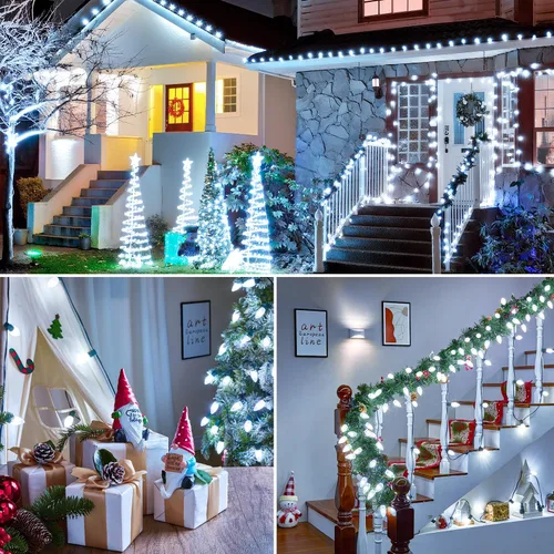 Miniatura 7 de Brightown - Paquete con 25 Bombilla led C9 de repuesto para guirnalda de luces de Navidad Blanco fresco