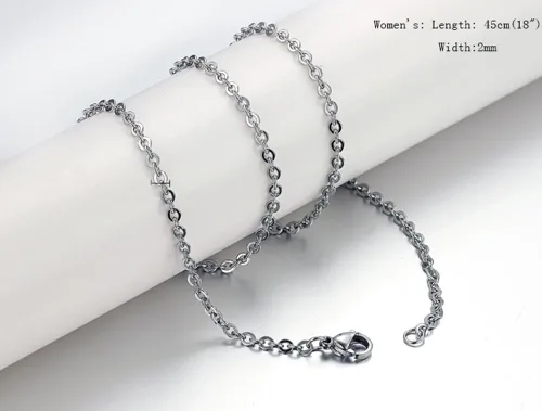 Miniatura 4 de Oidea - Collar con dije de corazón con pieza faltante, collar de amor de pareja, de acero inoxidable, cadena incluida