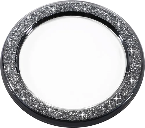 Miniatura 9 de metisinno Base magnética compatible con agarres de teléfono PopSocket y fundas MagSafe para iPhone, color negro translúcido