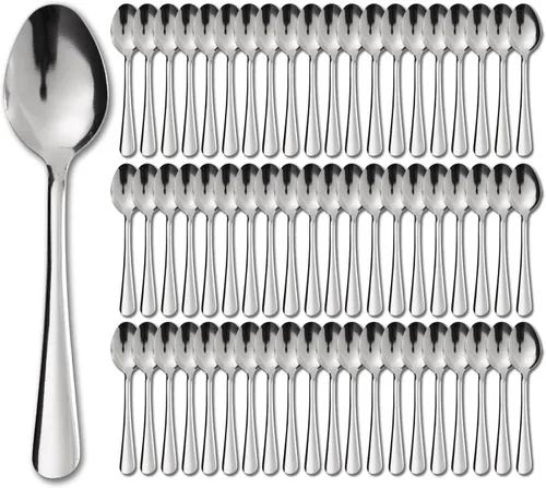 Miniatura 14 de Juego de 36 Piezas de Tenedores de Cena - Tenedores de Cubiertos de Acero Inoxidable Windsor de 7.1 Pulgadas Aptos para Lavavajillas para 36