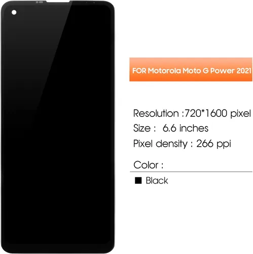 Miniatura 2 de Pantalla para Motorola Moto G Power 2021 Reemplazo de pantalla para Moto XT2117 Pantalla LCD XT2117-3, XT2117-4 Pantalla táctil Digitalizador