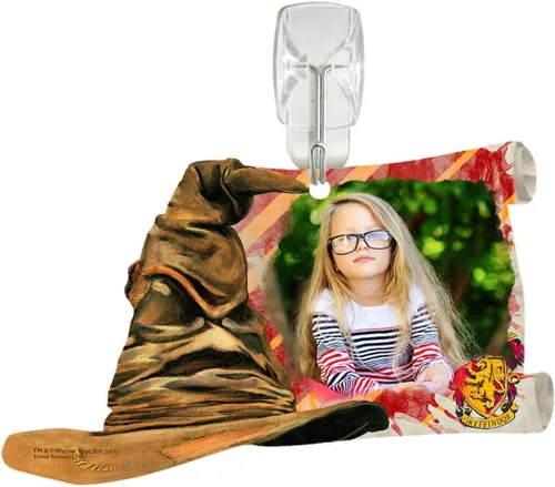 Miniatura 7 de Harry Potter - Sombrero clasificador Gryffindor - Carga de fotos personalizada - Sombrero de clasificación e impresión acrílica