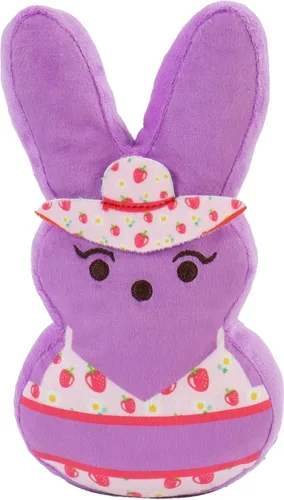 Miniatura 9 de Animal Adventure Peeps 4" Juguete de peluche de conejo Palm Pet coleccionable Azul
