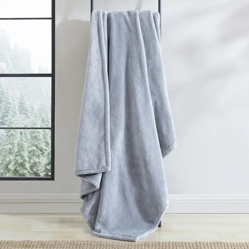 Miniatura 5 de Eddie Bauer - Manta, sherpa reversible súper suave y ropa de cama de forro polar cepillado, manta para sofá, ideal para descansar