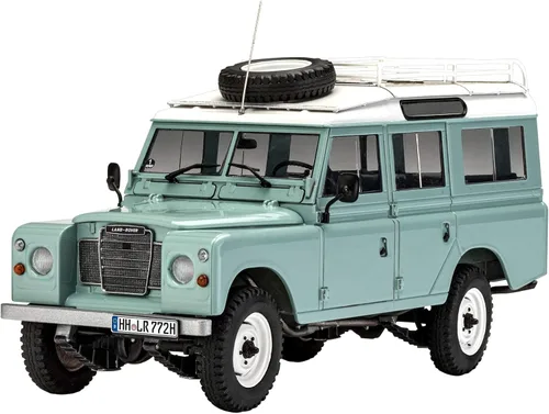 Miniatura 2 de Revell 85-4498 Land Rover Series III 109 - Kit de camión modelo a escala 1:24, 184 piezas, nivel de habilidad 5, kit de construcción