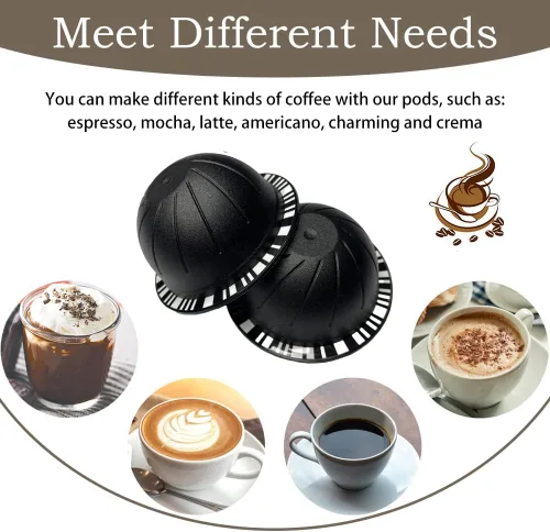 Miniatura 6 de 100 tapas de papel de aluminio para cápsulas Vertuo, láminas de papel de aluminio compatibles con cápsulas de café Nespresso 57mm