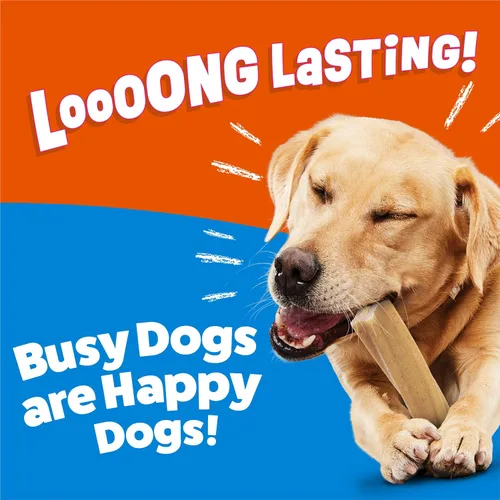 Miniatura 4 de Purina Busy Bone - Golosinas masticables para perros adultos, mantequilla de maní, bolsa de 6