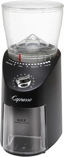 Miniatura 4 de Capresso Infinity Plus Molinillo de Fresas Cónicas, Negro