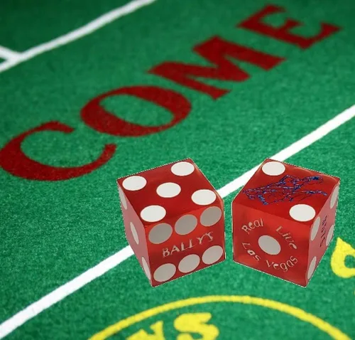 Miniatura 2 de Cyber-Deals Auténtico casino de Nevada juego de dados de 0.748 in con números de serie a juego (juegos 2, 3, 4 o 5) con bolsa de terciopelo negro