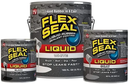 Miniatura 7 de Líquido de sellado Flex Seal grande, 16 oz, negro, LFSCLRR16