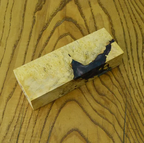Miniatura 8 de Estabilizado BURL Madera Bloque de madera Torneado en blanco Mango Cuchillos Cuchillo Cactus Jugo Estabilizador (#285)