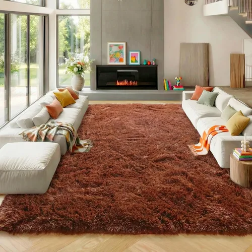 Miniatura 90 de ONASAR - Alfombra de pasillo negra de 2 x 6 pies, esponjosa, lavable, ultrasuave, afelpada, peluda, tapete para bebés, dormitorio de niños, armario