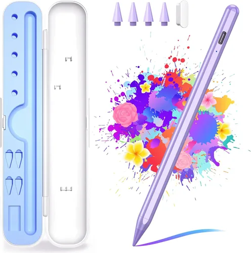 Miniatura 10 de Lápiz óptico para iPad A16/10ª/9ª generación, carga rápida de 10 minutos para Apple Pencil y iPad Pen, compatible con iPad
