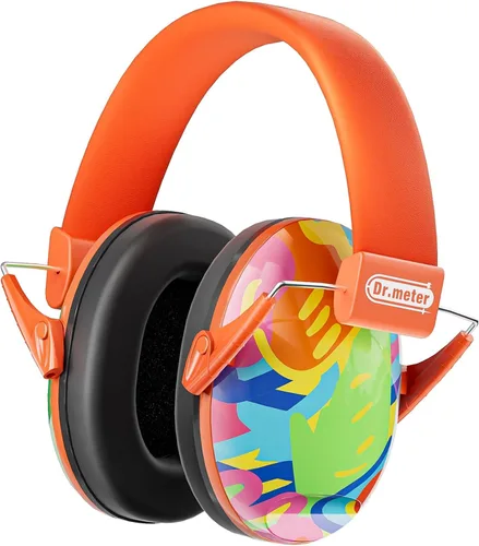 Miniatura 23 de Orejeras con cancelación de ruido del Dr.meter: auriculares con cancelación de ruido SNR27.4 con diadema ajustable, orejeras con protección auditiva