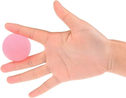 Miniatura 3 de Pelotas de ejercicio de mano, en forma de huevo, 3 resistencias para apretar (suaves, medias, firmes), para entrenamiento de manos, terapia física