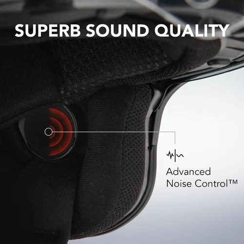 Miniatura 4 de Sena SMH10-10 Sistema de Comunicación de Auriculares de Diadema Bluetooth para Motocicleta/Intercomunicador (Individual)