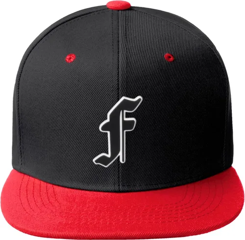Miniatura 832 de Daxton Gorra clásica con visera de billete plano con letras del alfabeto inglés antiguo de la A a la Z