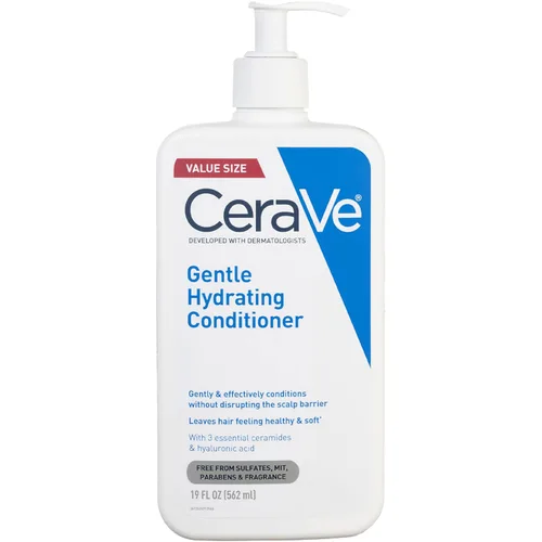 Miniatura 13 de CeraVe Acondicionador hidratante suave, acondicionador para el cabello con ceramidas, niacinamida y ácido hialurónico, sin sulfatos y seguro