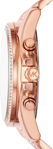 Miniatura 3 de Michael Kors Whitney - Reloj de acero inoxidable con detalles ostentosos