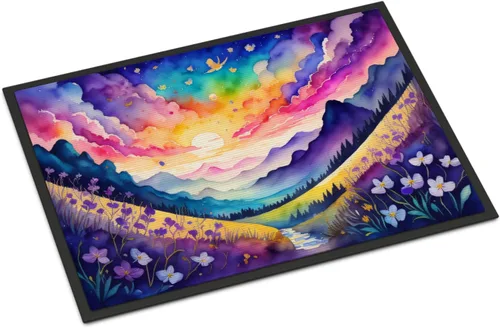Miniatura 13 de Caroline's Treasures DAC1455MAT - Felpudo de la reina de la noche con diseño de cactus en color de 18 x 27 pulgadas, tapete para puerta delantera