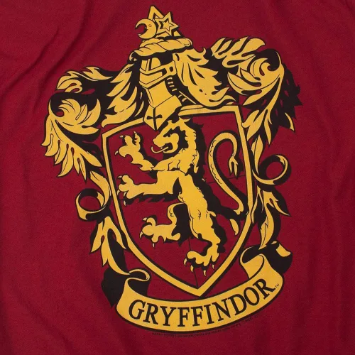 Miniatura 5 de Popfunk Camiseta y pegatinas clásicas con logotipo de Harry Potter Gryffindor para adultos